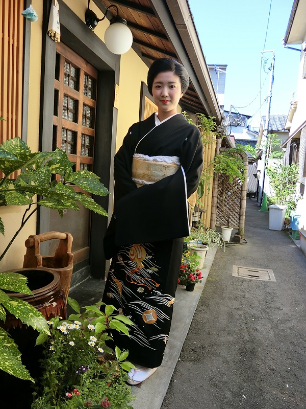 勝奈さん 襟替え 勝奈さん 襟替え